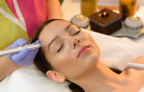 Semi-permanent make-up application